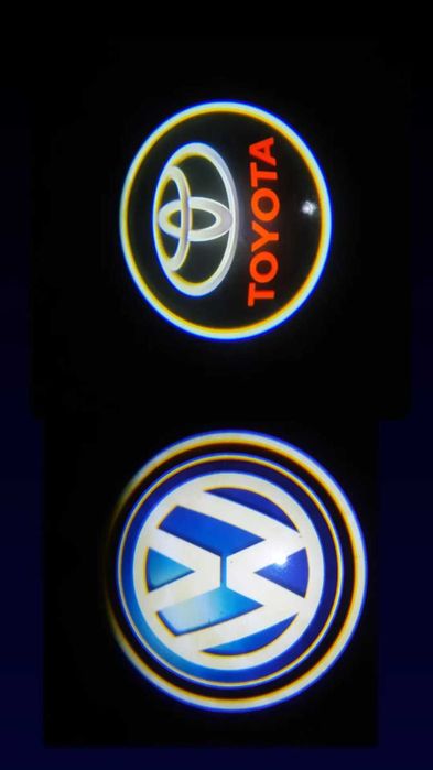 Led лого проектор за вратите на автомобила Светеща емблема