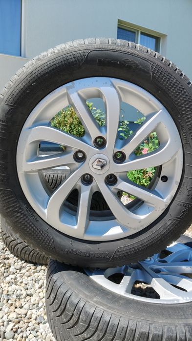 Jante Renault R16 5x114.3+Anvelope iarna Kleber 205/60/16 Megane/Scenic