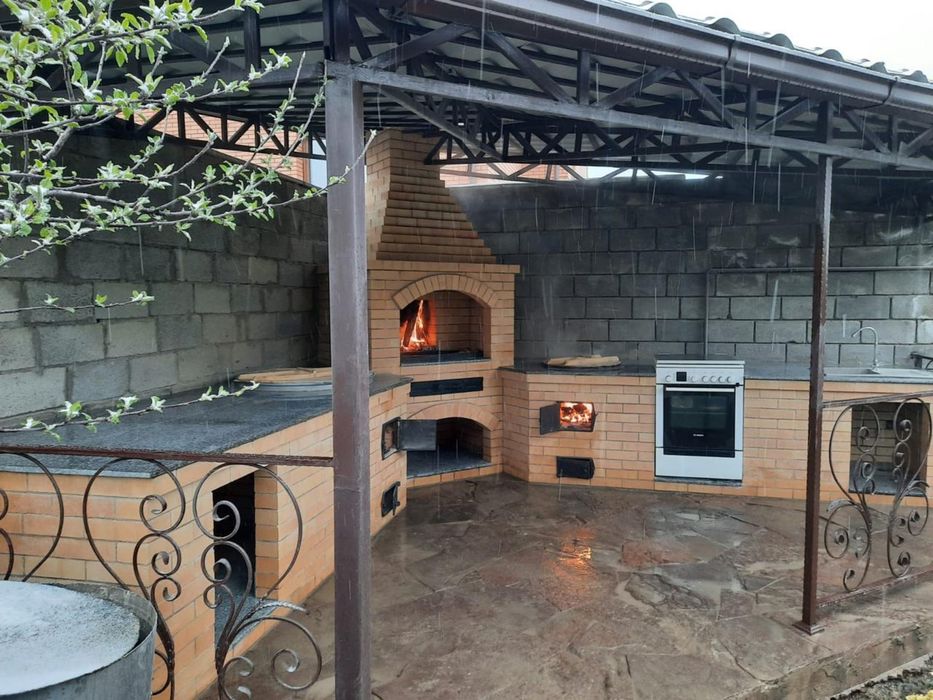 Мангальная зона барбекю