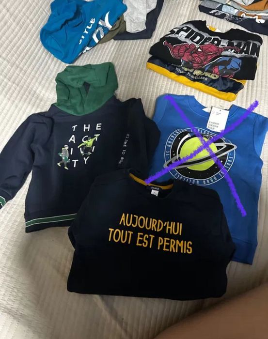 Лот дрешки за момче 2-3 год