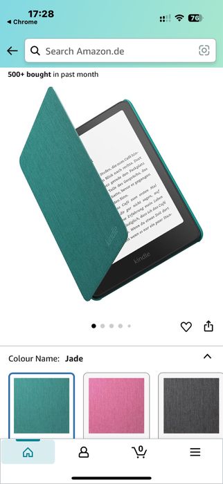 Husa originala amazon kindle paperwhite gen 12 / colorsoft sigilata
