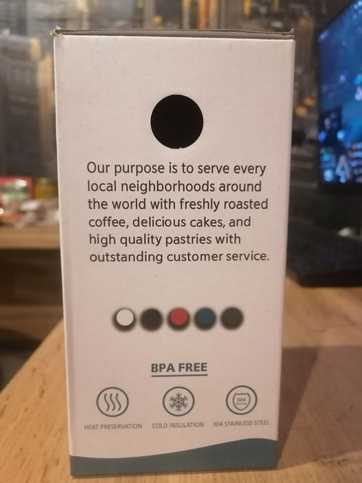 Професионален Термус с вграден термометър.