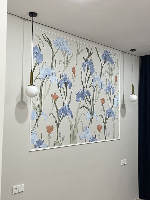 Роспись стен Астана. Дизайнер. Граффити. Рисунки на стенах, мурал