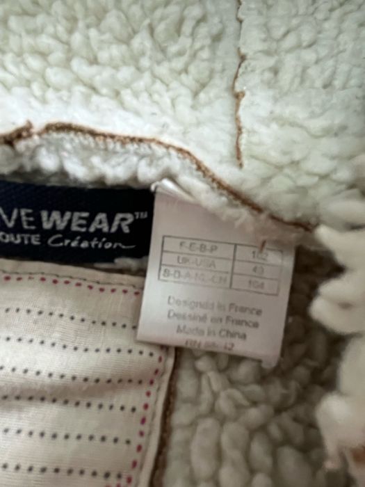 Дубленка для девочки