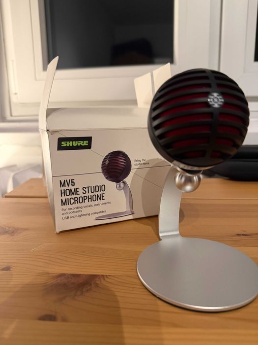 Shure MV5 USB микрофон, като нов
