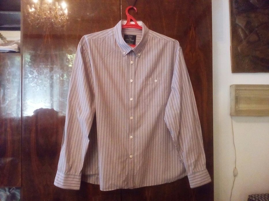 Импортные мужские рубашки.  с длинными рукавами больших размеров