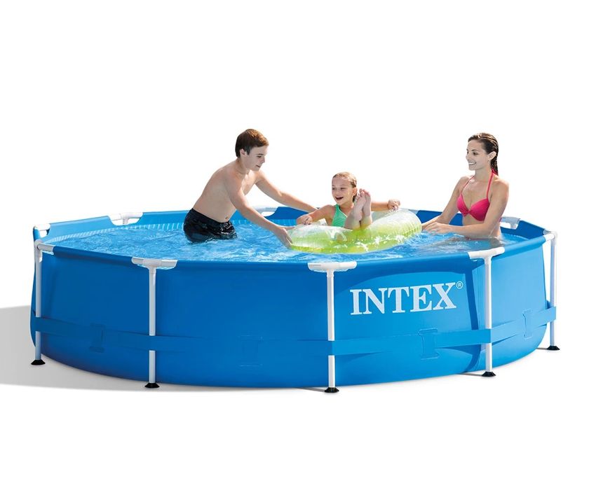 Сглобяем басейн INTEX с метална рамка, 305 х 76 см