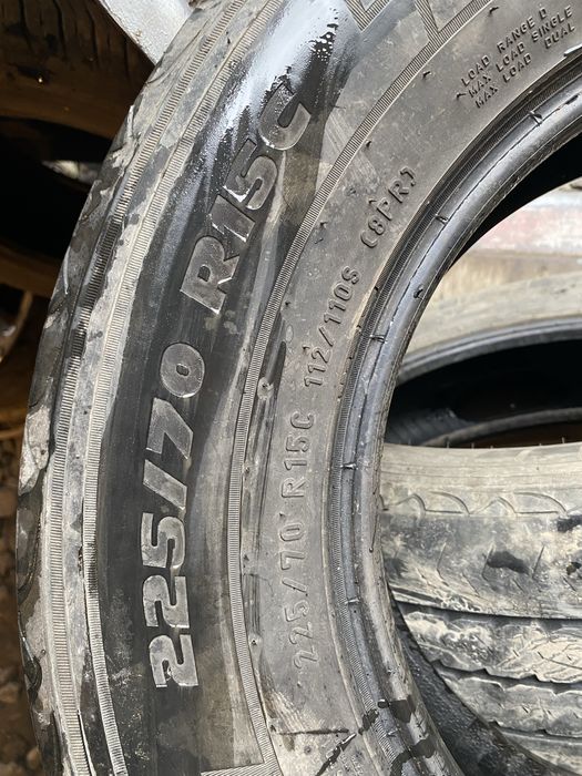 Резина на 15. C. 225/70.