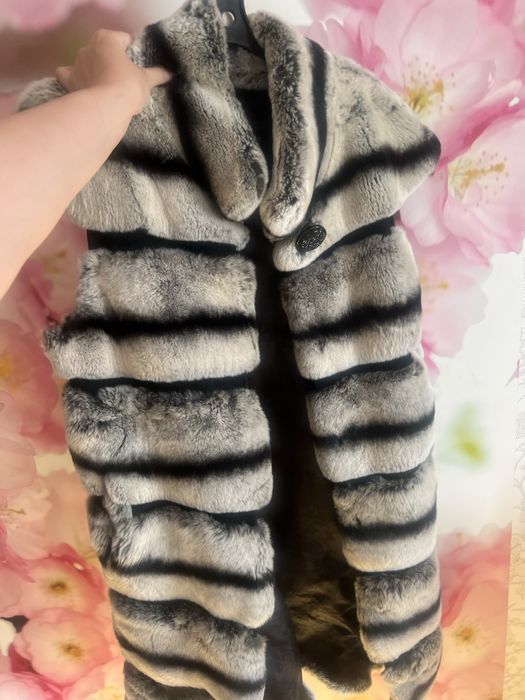 Жилетка мутон натуральная