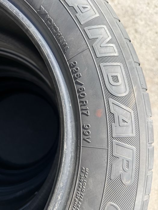 Продам летние шины марки «Yokohama Geolandar»!
