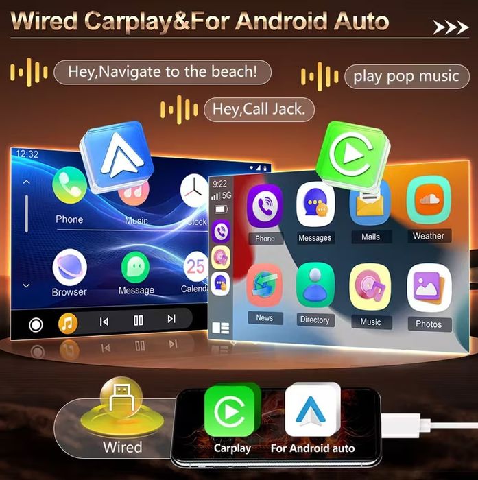 1DIN Мултимедия 7" Mirror Link Прибиращ Тъч Дисплей + CarPlay & Камера