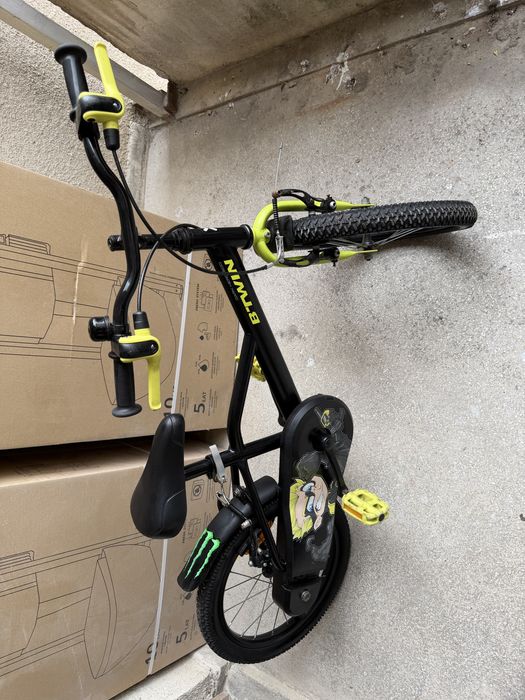 Bicicleta copii DARK-HERO 500 + bara initiere gratuit