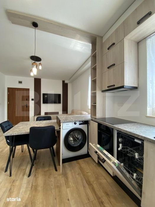 Apartament modern de inchiriat in complex nou – balcon, parcare, com