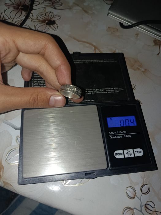 Кольцо серебряное