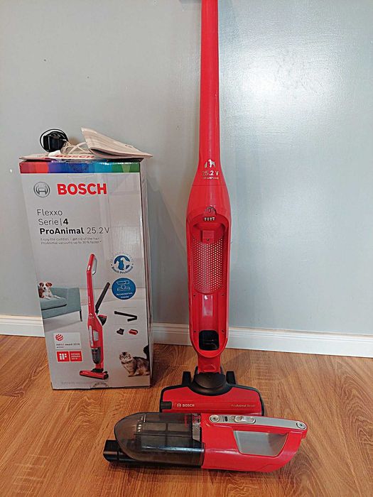 Безжична 2 в 1 прахосмукачка BOSCH - серия 4