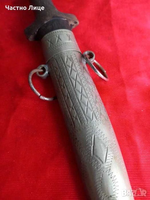 СРЕБЪРНА Мароканска Кумая .Ханджар, Кама