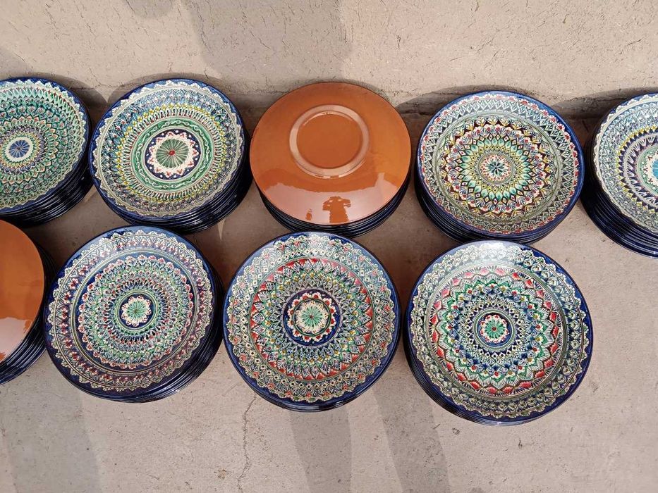 Osh uchun sopol laganlar