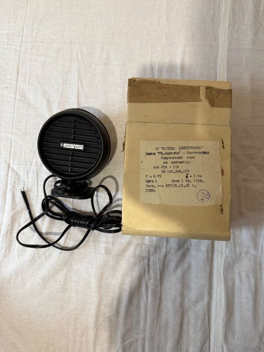 Винтидж авто радиокасетофон Daytron DH-501 + 2 говорителя