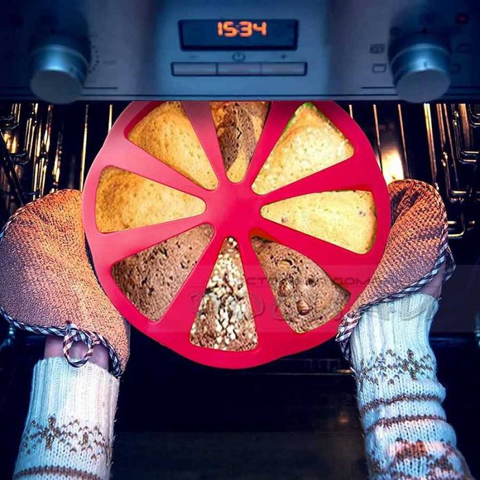 Силиконови форми с 8 парчета