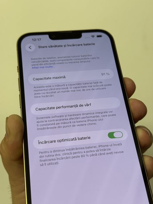 Apple iPhone 13 Pro Max, 256GB, 5G, Gold Edition Neverlocked 91%Batter