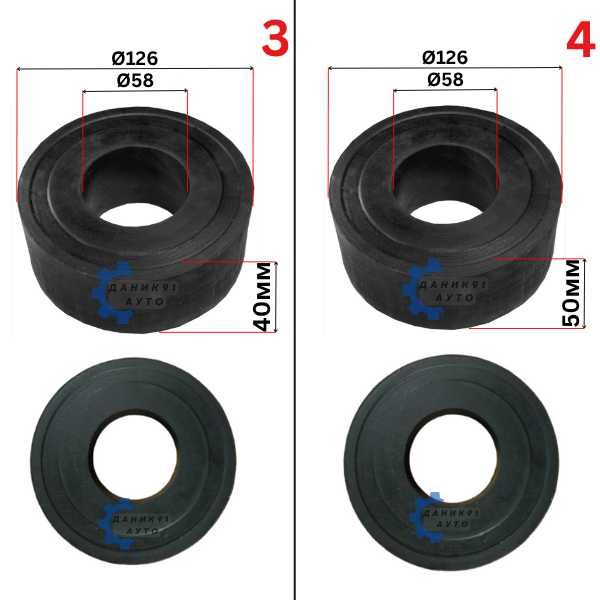 Подложка пружина универсална - комплект два броя