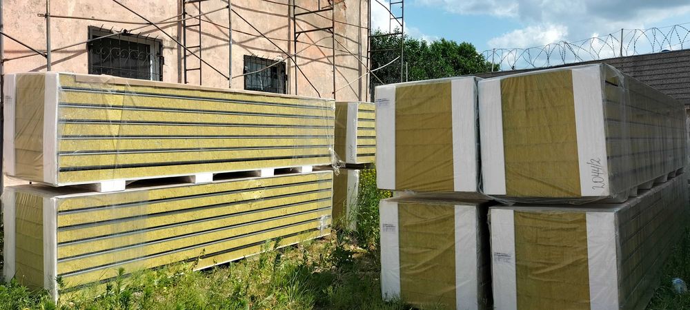 Сэндвич панели, металлоконструкции,фасадные материалы.