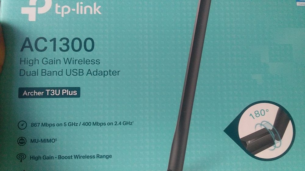 WI-FI TP-LINK T3U plus wifi kompyuter uchun