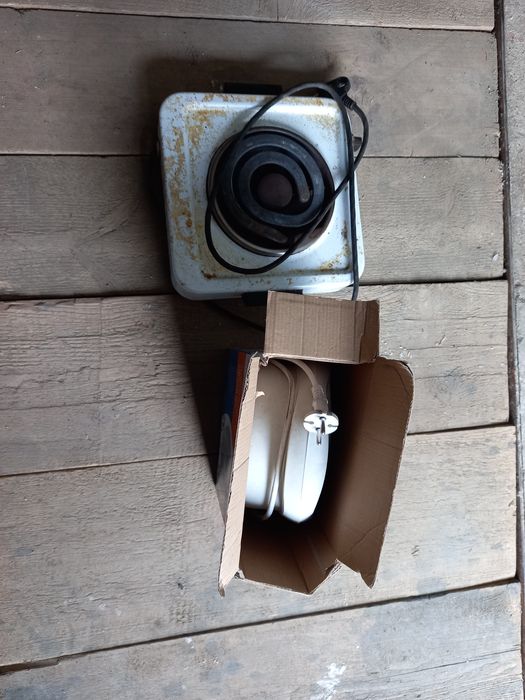 Тепловентилятор спиральный, Настольная плита