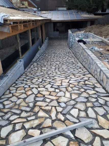 Piatră de munte pentru curți cu trafic și tonaj greu