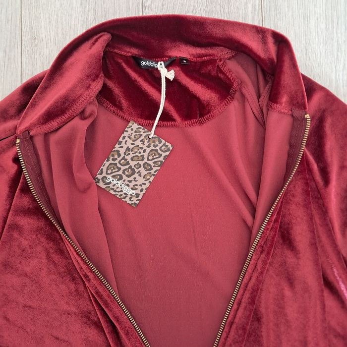 Дамско кадифено горнище Golddigga  Veloul, размер - XS.