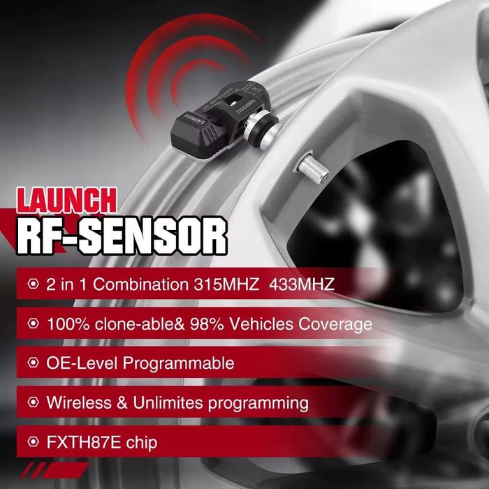 Senzori roti Originali Launch pentru orice autoturism cu sistem TPMS