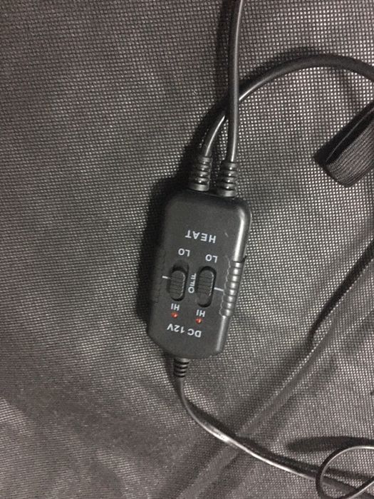 Обогрев сидений, накидка с подогрев ом. Отличный подарок для мужчин!