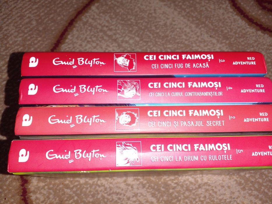 Colectie copii Cei 5 faimosi.