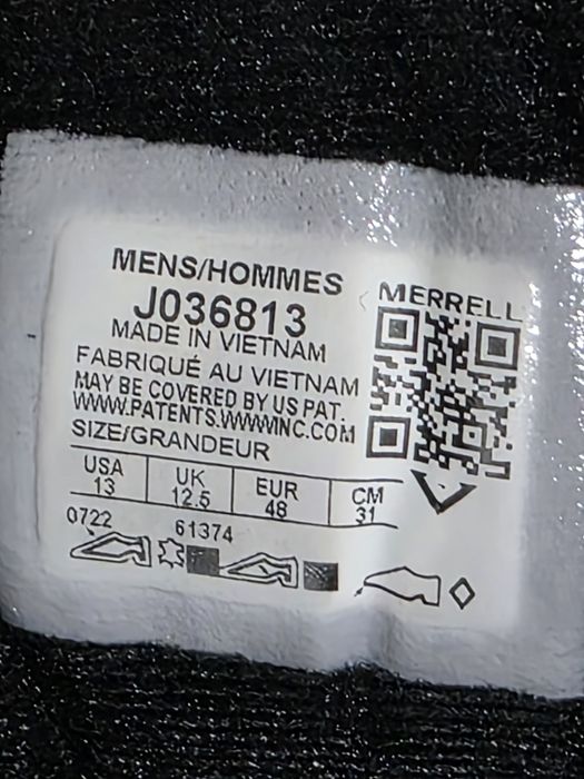 Merrell туристически обувки 47 номер