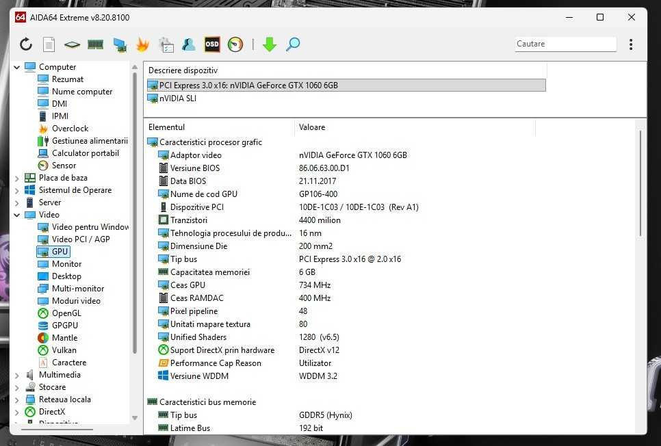 Calculator Pc Gaming AMD Ryzen 5 3600 / GTX 1060 6GB