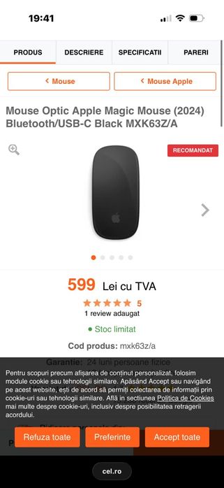 Vand apple magic mouse