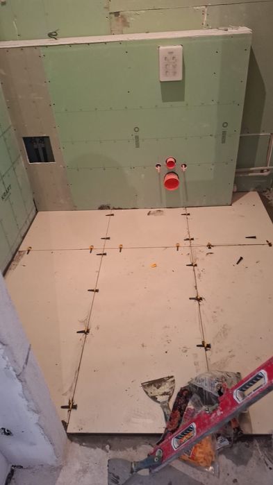 Установка кафеля