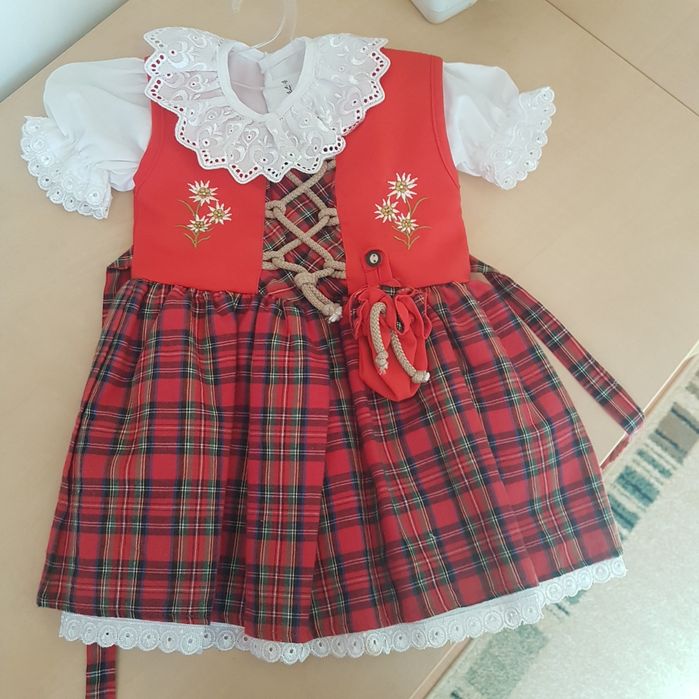 Rochiță cu cămaşă, mărimea 74-80