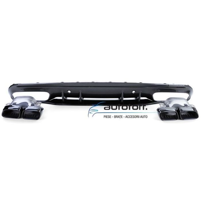 Difuzor bara spate Mercedes W205 C-Class C63 S (2018+) Carbon Look AMG