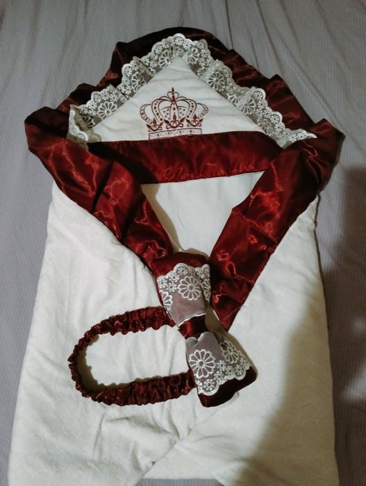 Конверт на выписку для девочки!