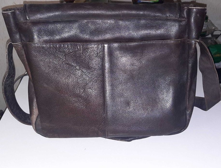 Кожаная сумка из США