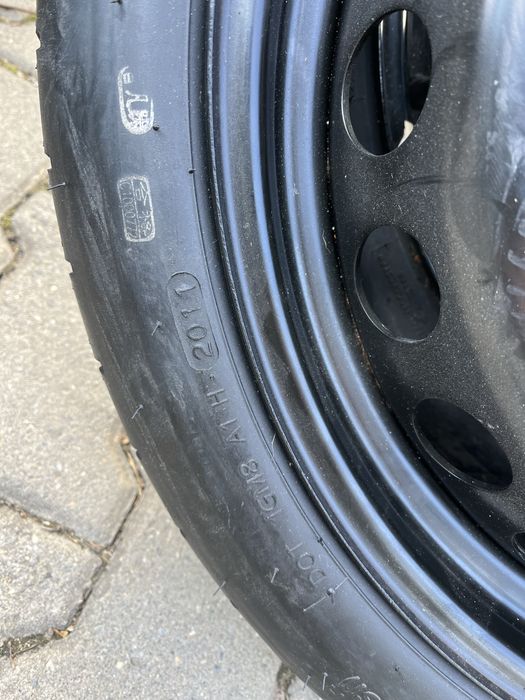 Roata rezerva Slim Ingusta! 5x112mm, dimensiunea 125/70 R19, Audi A4 A5 A6 A7 A8 Mercedes