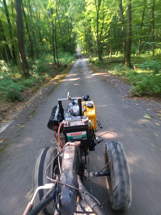 Motocultor diesel 12cp 4x4