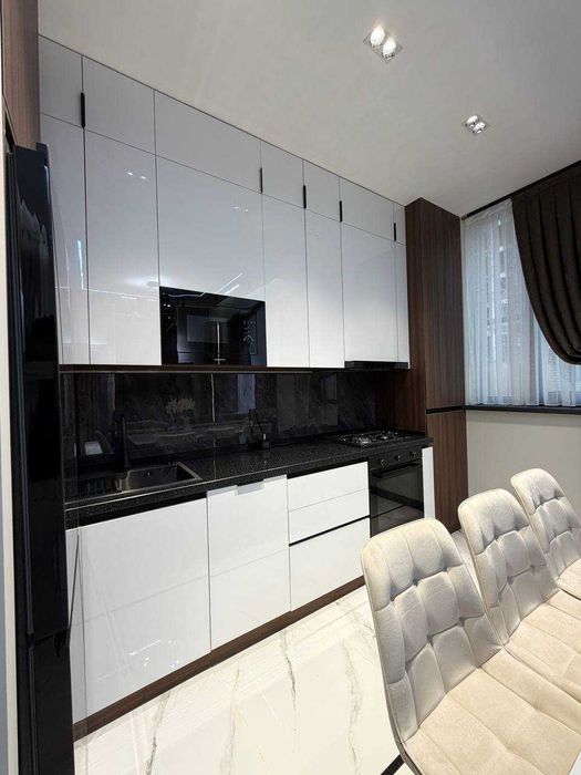 3-комнатная квартира 62 м2 с евроремонтом в ЖК New Life, Махтумкули