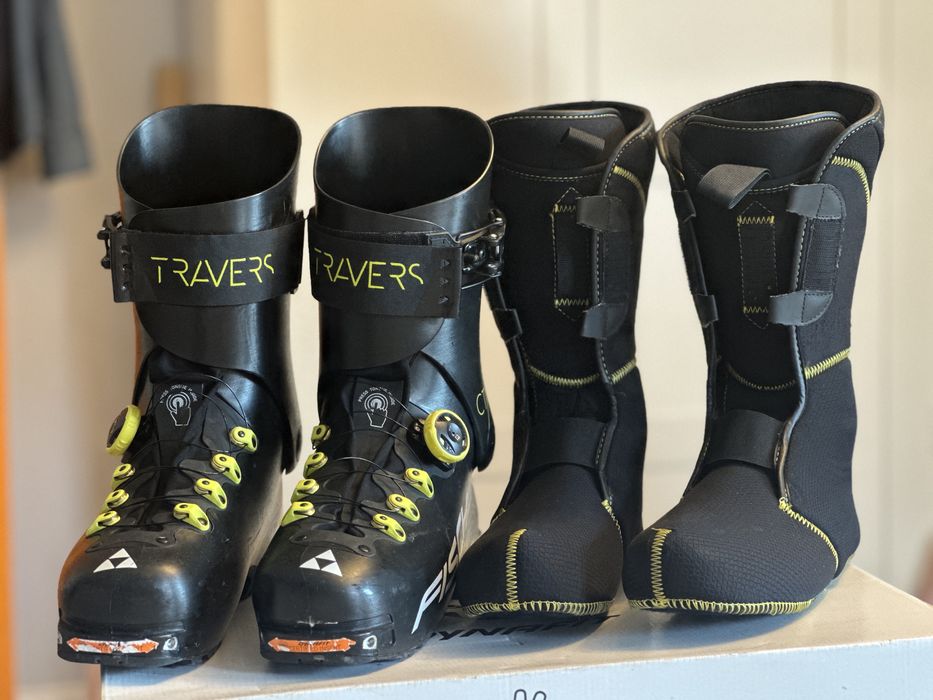 Ски обувки Fischer Travers CTX 29.5 комбинирани за алпийски и туринг