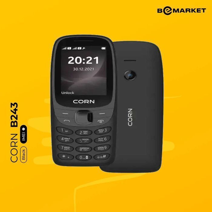 Сотовый телефон Corn M243, Black