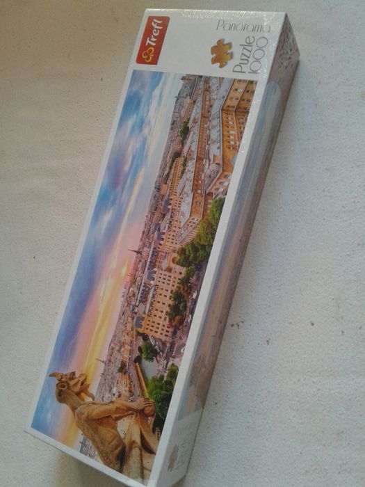 Puzzle Trefl mare (1000p) Panoramic Paris, nou