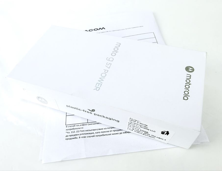 НОВ! Motorola G57 Power 5G 256GB 12RAM Cyan 2г. Гаранция!