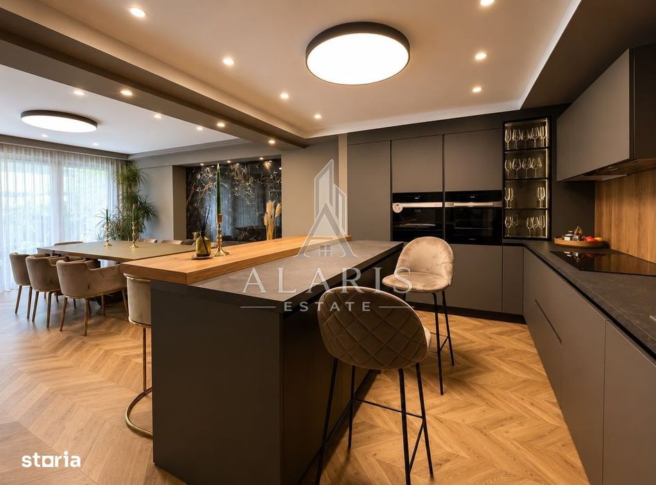 Casa de lux cu 5 camere, 5 bai, in zona Lipovei