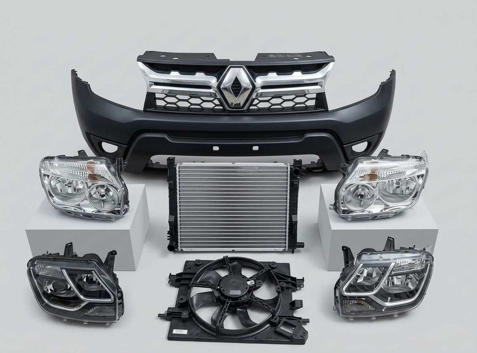 Бампер передний автозапчасти Renault Duster
